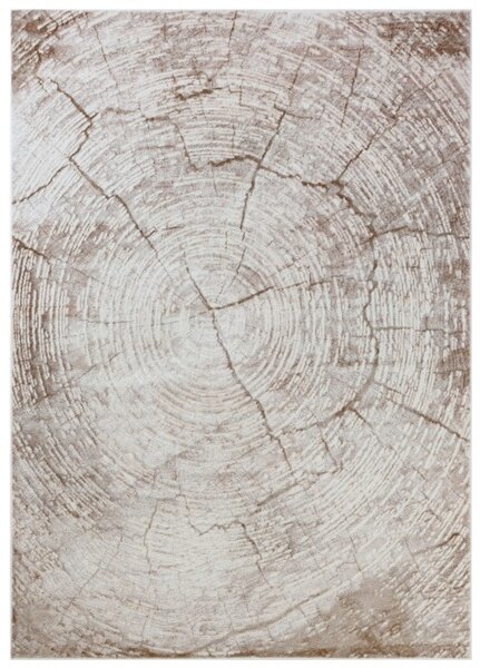 Makro Abra Moderní kusový koberec COMO RE41D Staré Dřevo světle béžový Rozměr: 140x200 cm