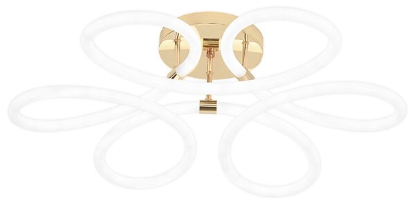 Toolight Stropní LED osvětlení Butterfly G023-C Gold