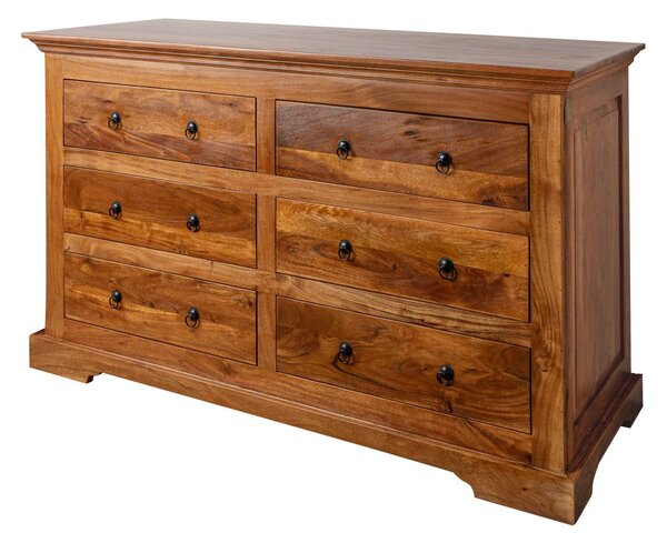CAMBRIDGE HONEY Komoda 90x145 cm, akácie