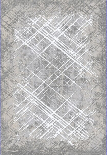 Makro Abra Moderní kusový koberec COMO PK88B šedý Rozměr: 80x150 cm