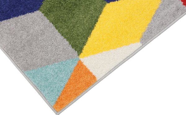 Makro Abra Moderní kusový koberec SALSA 9815A Geometrický vícebarevný Rozměr: 120x170 cm