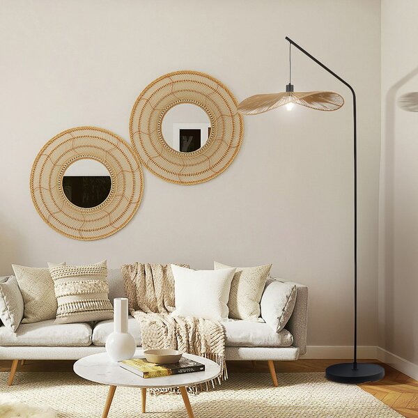 Toolight Stojací lampa Boho A2 APP1829-1F