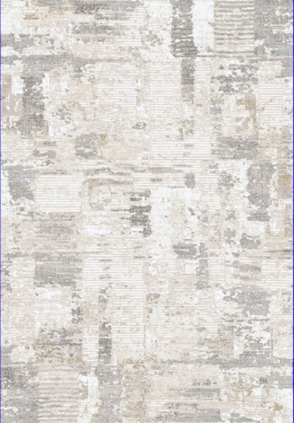 Makro Abra Moderní kusový koberec COMO PK45C Abstraktní krémový Rozměr: 160x230 cm