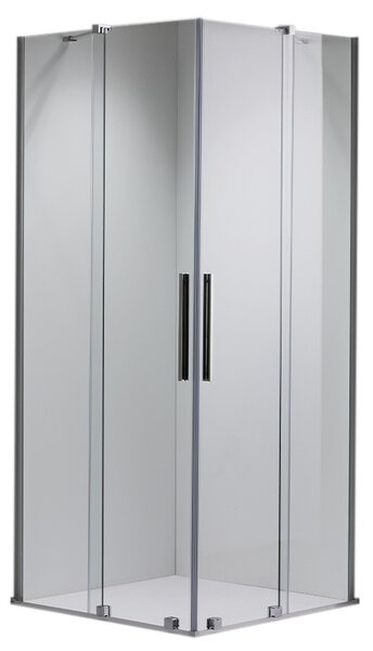 BPS-koupelny Čtvercový sprchový kout HYD-ATA-X2 80x80 chrom/transparent - bez vaničky