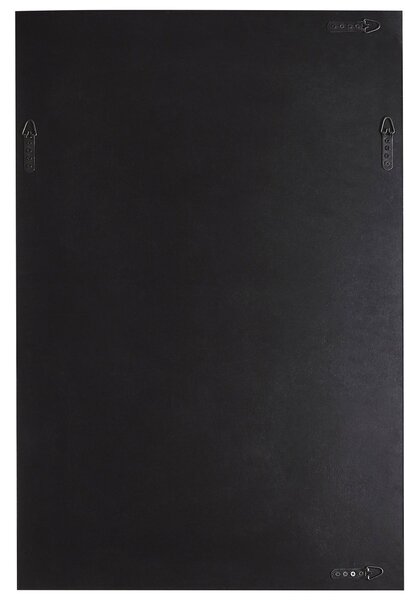 Zrcadlo AVRILLE 60 cm 90 cm Stříbrná