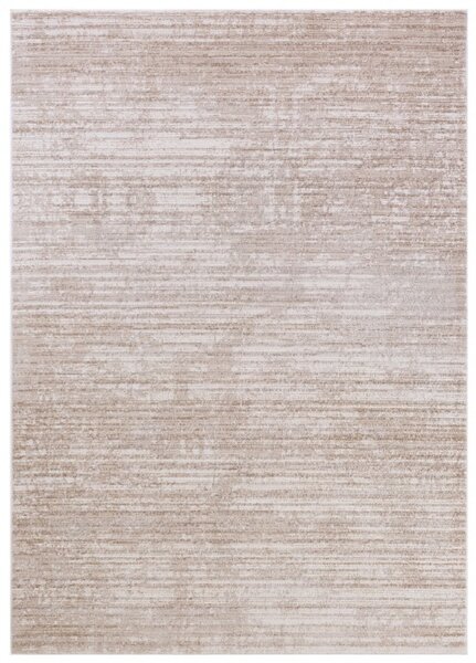 Makro Abra Moderní kusový koberec COMO PS01A Proužky béžový Rozměr: 120x170 cm