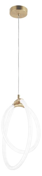 Toolight Designové LED osvětlení Ring G019-CP Gold