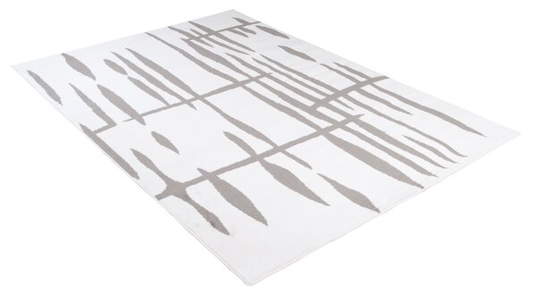 Makro Abra Moderní kusový koberec CHEAP T967A bílý šedý Rozměr: 250x300 cm
