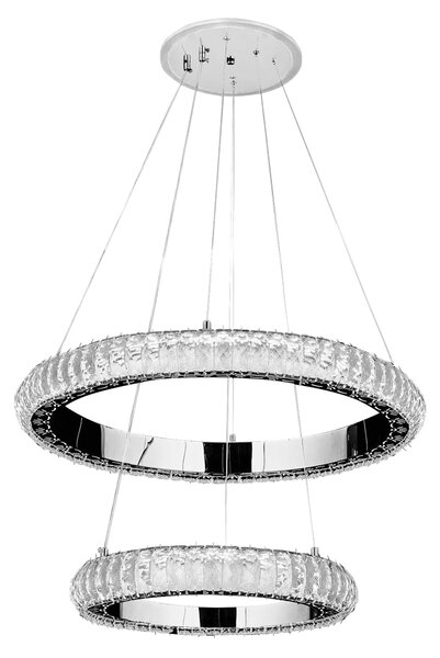Toolight Toolight, LED závěsné osvětlení 60cm, G044-2CP, chromová, OSW-06312
