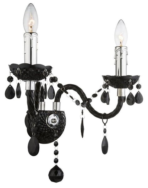 Toolight Rea, Nástěnné svítidlo EBT018-2W Black, OSW-01235