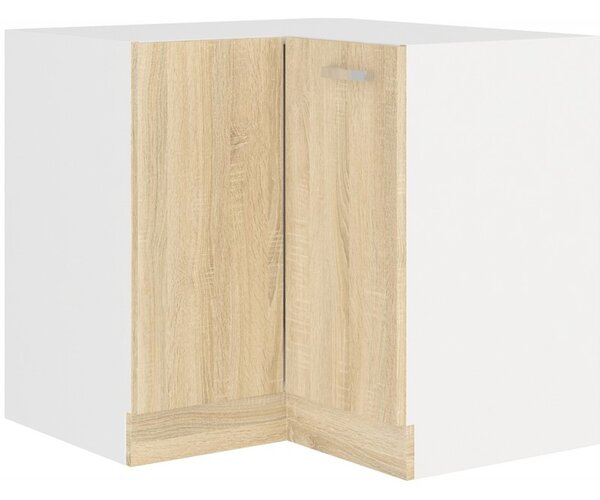 Rohová kuchyňská skříňka spodní 83 x 83 cm 19 - FURY - Dub sonoma