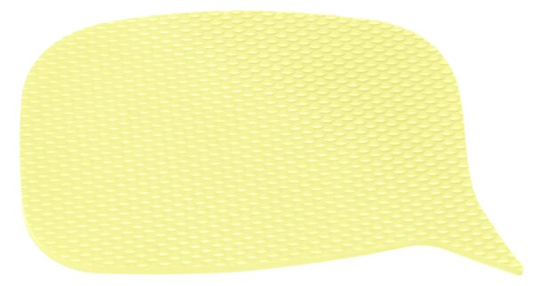 Vylen Nástěnka samolepicí - bublina malá Žlutá, Tvar bubliny: Hranatá 348x319mm