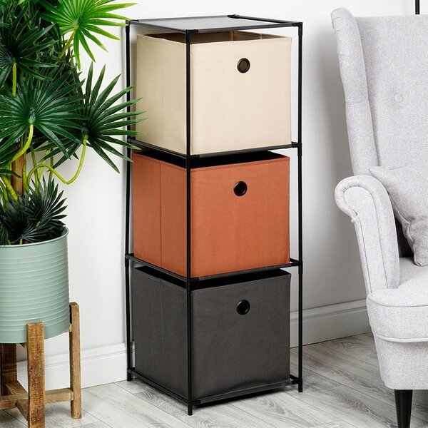 Regál Storage Solutions 34,5 cm x 100 cm x 34,5 cm, vícebarevný