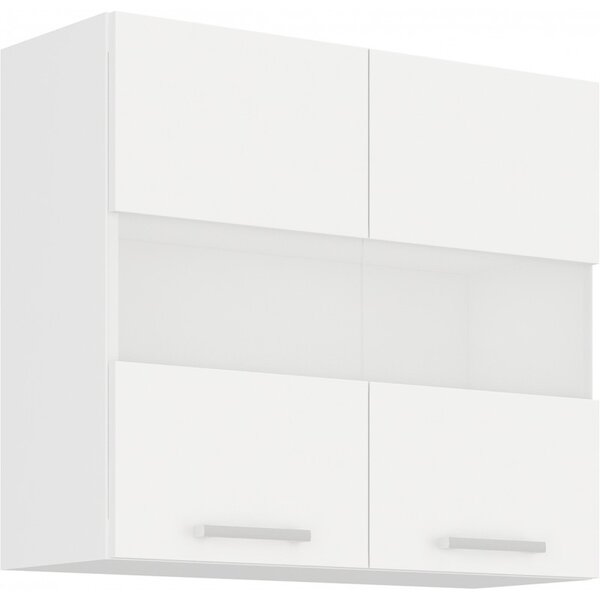 Horní kuchyňská skříňka 80 cm 10 - ZERO - Bílá