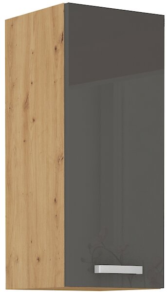 Samostatná kuchyňská skříňka 30 x 72 cm 28 - MYSTIC - Šedá lesklá