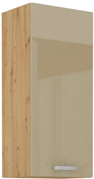 STOLARz 40 cm skříňka horní jednodveřová ARTISAN (výška 90 cm) Barevné provedení ARTISAN: Cappuccino lesk