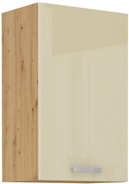STL 45 cm skříňka horní jednodveřová ARTISAN Barevné provedení ARTISAN: Krémový lesk
