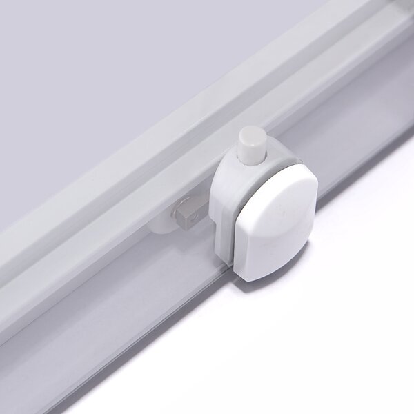 BPS-koupelny Čtvercový sprchový kout HYD-SK93B 90x90 bílá/transparent - bez vaničky