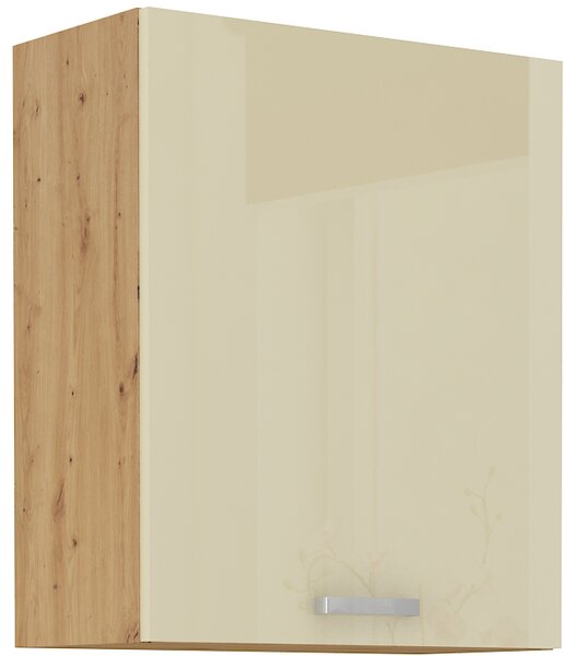 STOLARz 60 cm skříňka horní jednodveřová ARTISAN Barevné provedení ARTISAN: Krémový lesk