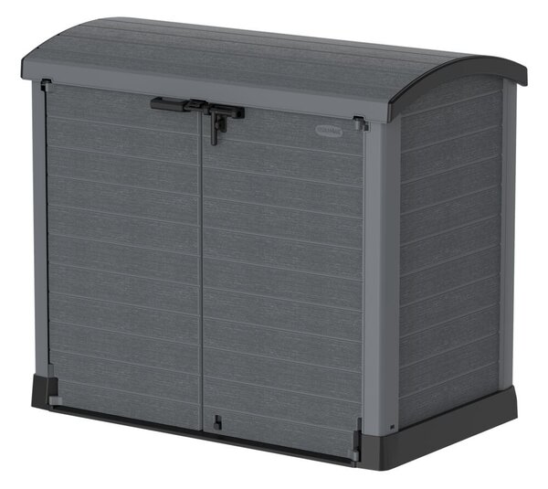 Plastový úložný box StoreAway ARC145 x 125 x 82,5 cm, 1200 l - šedý DURAMAX 86633 (Plastový úložný box StoreAway ARC145 x 125 x 82,5 cm, 1200 l - šedý DURAMAX 86633)
