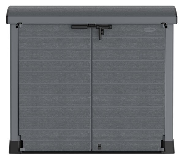 Plastový úložný box StoreAway ARC145 x 125 x 82,5 cm, 1200 l - šedý DURAMAX 86633 (Plastový úložný box StoreAway ARC145 x 125 x 82,5 cm, 1200 l - šedý DURAMAX 86633)