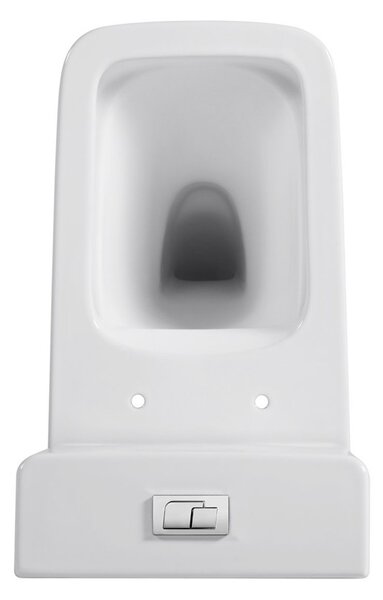 Erga Jotta, WC kombi mísa 640x365x820 mm, Rimless + toaletní sedátko, bílá lesklá, ERG-V03-JOTTA-RIM-WH