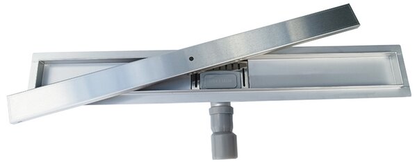 BPS-koupelny Sprchový odtokový žlab 2in1 DL01 FIX HYD-2653 70 cm, satén