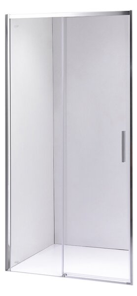 BPS-koupelny Posuvné sprchové dveře PD-NOCR HYD-5167 100 cm chrom/transparent pro instalaci do niky - bez vaničky