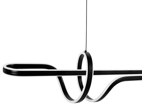 Toolight Toolight, LED stropní osvětlení 98cm, 100W, 4000K, G038-CP, černá matná, OSW-06305