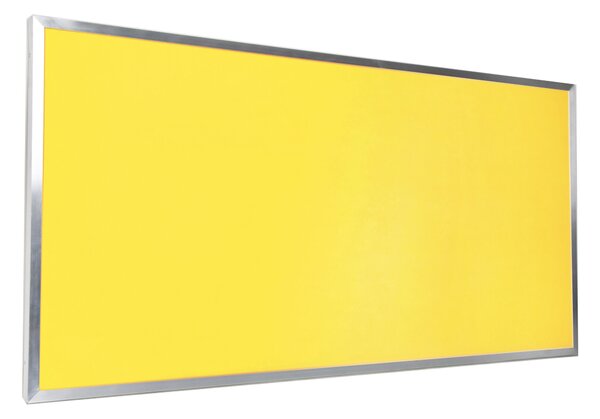 VYLEN Pěnové nástěnky s hliníkovým rámem 100 x 50 cm 10 Žlutá