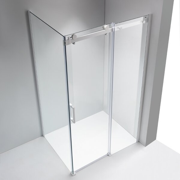 BPS-koupelny Obdélníkový sprchový kout HYD-OK203B 110x80 bílá/transparent - bez vaničky