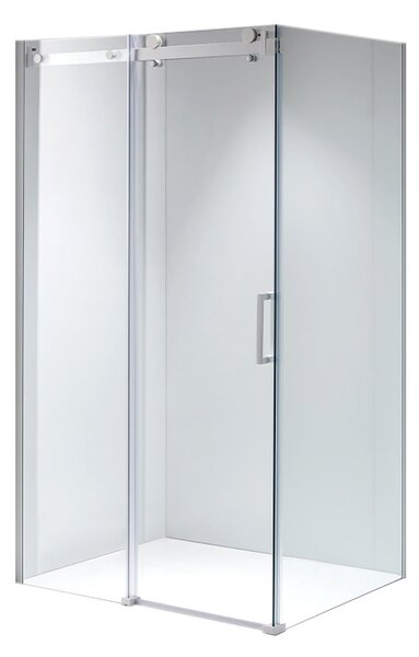 BPS-koupelny Obdélníkový sprchový kout HYD-OK203B 110x80 bílá/transparent - bez vaničky
