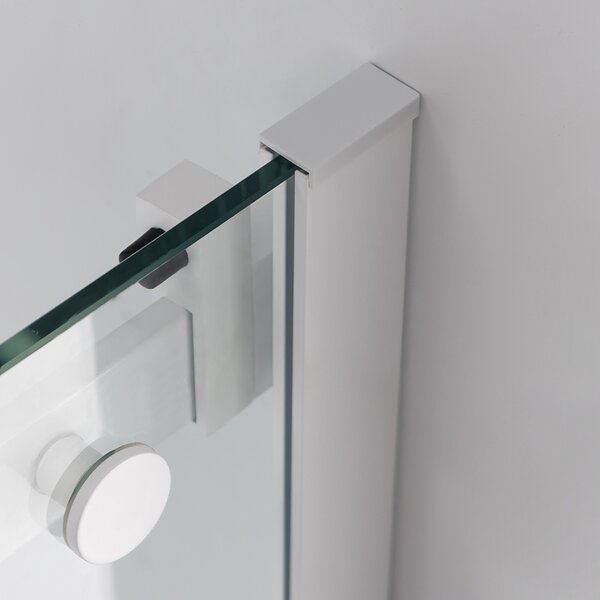BPS-koupelny Obdélníkový sprchový kout HYD-OK203B 110x80 bílá/transparent - bez vaničky