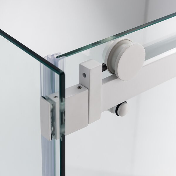 BPS-koupelny Obdélníkový sprchový kout HYD-OK203B 110x80 bílá/transparent - bez vaničky