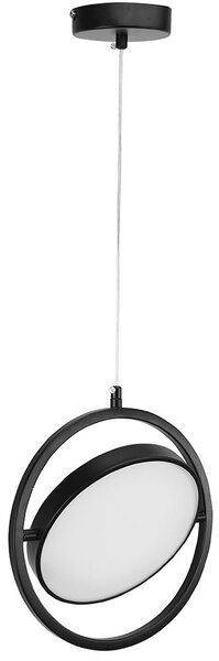 Toolight Toolight, LED závěsné svítidlo 26cm, 5W, 4000K, APP1790-CP, černá, OSW-06067