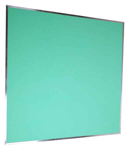 VYLEN Pěnová nástěnka s hliníkovým rámem 100 x 100 cm 60 Zelená