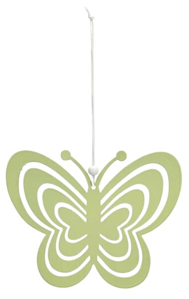 Závěsný kovový motýl PASTEL BUTTERFLY - více barev Barva: Oranžová