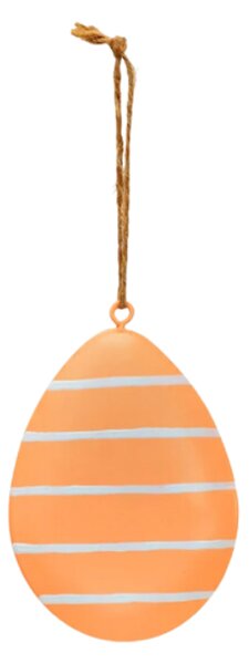 Závěsné kovové vajíčko PASTEL EGG - více barev Barva: Zelená