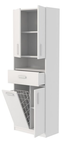 Skříňka s prádelním košem Seon 60 cm Dub Sonoma