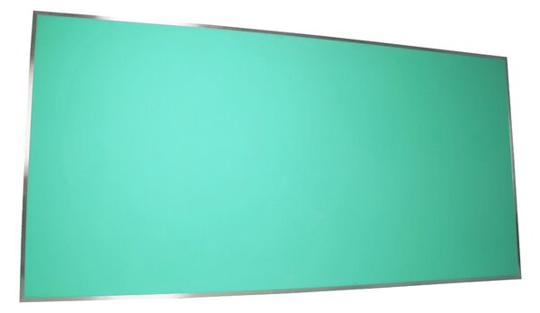 VYLEN Pěnová nástěnka s hliníkovým rámem 200 x 100 cm 60 Zelená