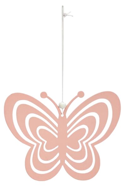 Závěsný kovový motýl PASTEL BUTTERFLY - více barev Barva: Oranžová