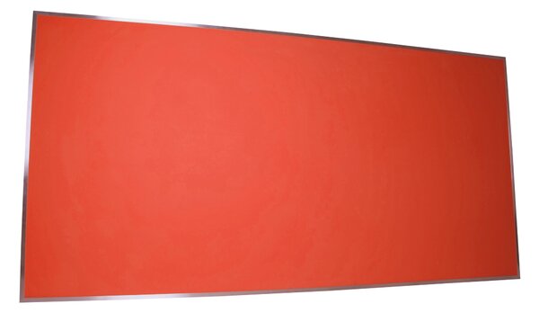VYLEN Pěnová nástěnka s hliníkovým rámem 200 x 100 cm 30 Červená