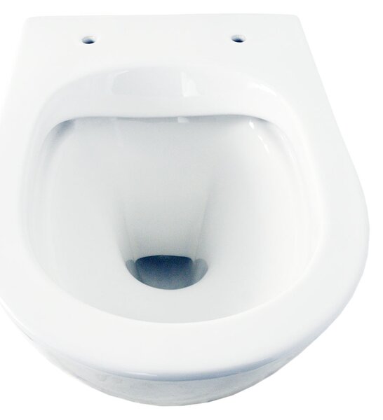 Hydroland Závěsná WC mísa se SoftClose sedátkem Karat, bílá