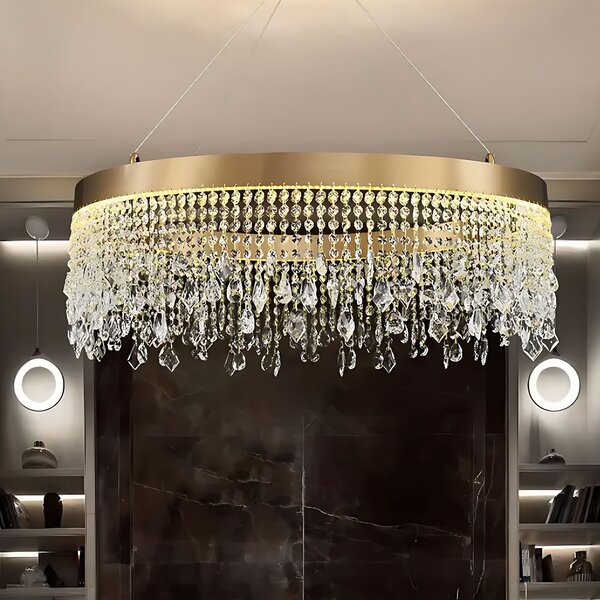 Toolight Závěsné LED osvětlení E22 APP1731-1CP 60 cm zlaté