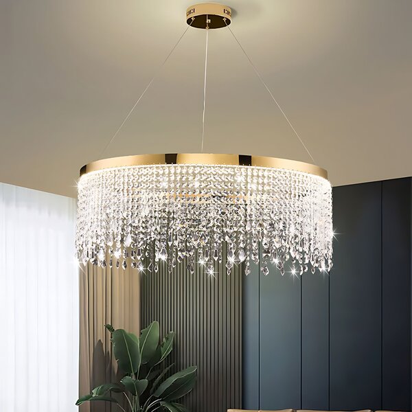 Toolight Závěsné LED osvětlení E22 APP1731-1CP 60 cm zlaté