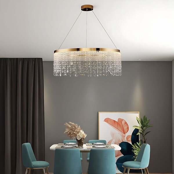 Toolight Závěsné LED osvětlení E22 APP1731-1CP 60 cm zlaté