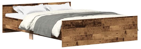 Rám postele bez matrace Staré dřevo 120x190cm Technické dřevo 3328769