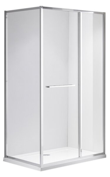 BPS-koupelny Obdélníkový sprchový kout HYD-OK-KA01 90x80 chrom/transparent - bez vaničky