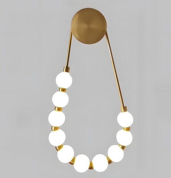 Toolight Nástěnné LED osvětlení Necklase G027-CP zlaté