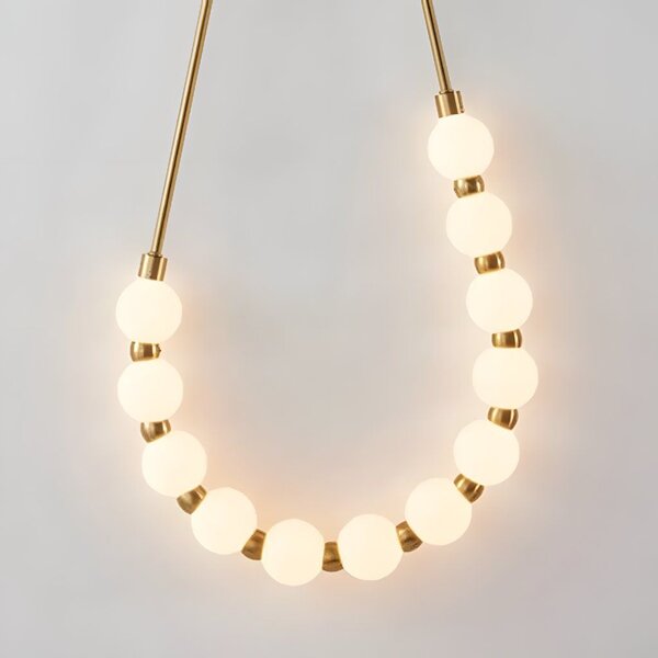 Toolight Nástěnné LED osvětlení Necklase G027-CP zlaté